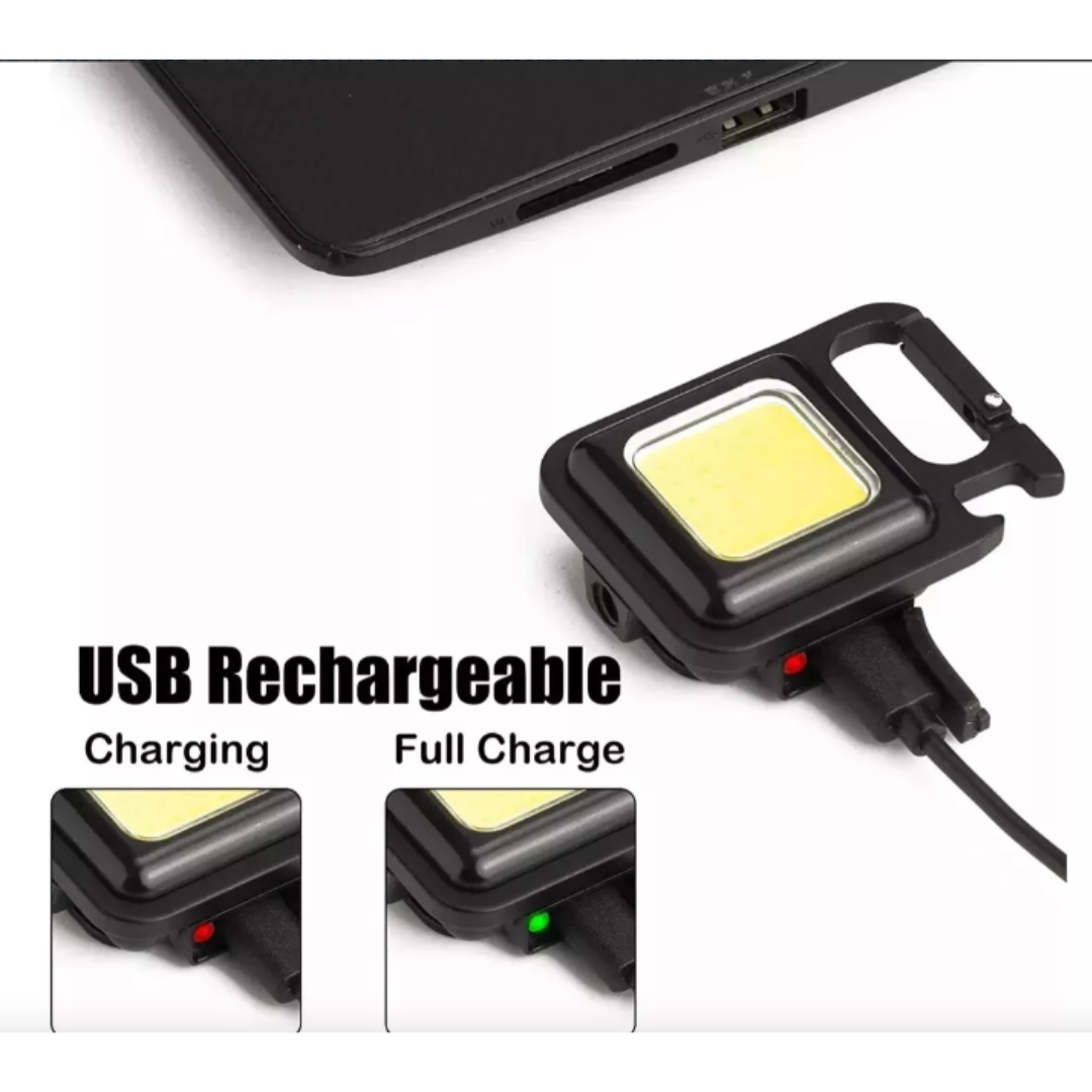 Linterna LED Recargable USB: Ilumina tu Mundo con Estilo y Potencia