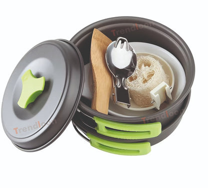 Set de Cocina Ultraleve para Camping: La Solución para Cocinar sin Cargar Peso